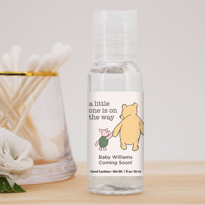 Baby Shower Hand Sanitizer Favors, Winnie the Pooh and Piglet
