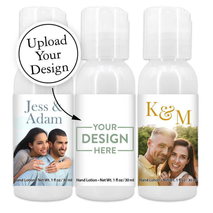 Wedding Hand Lotion, Custom Wedding Favor Hand Lotion