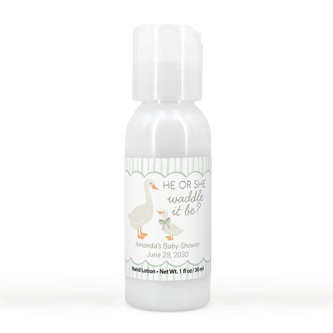Baby Shower Favors for Guests in Bulk, Baby Shower Favors Hand Lotion, A Silly Goose is Almost Loose