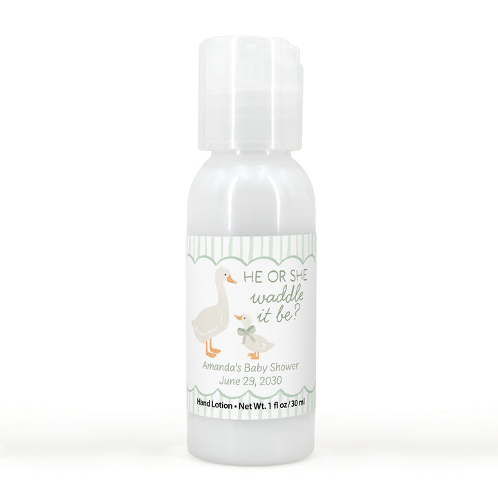 Baby Shower Favors for Guests in Bulk, Baby Shower Favors Hand Lotion, A Silly Goose is Almost Loose