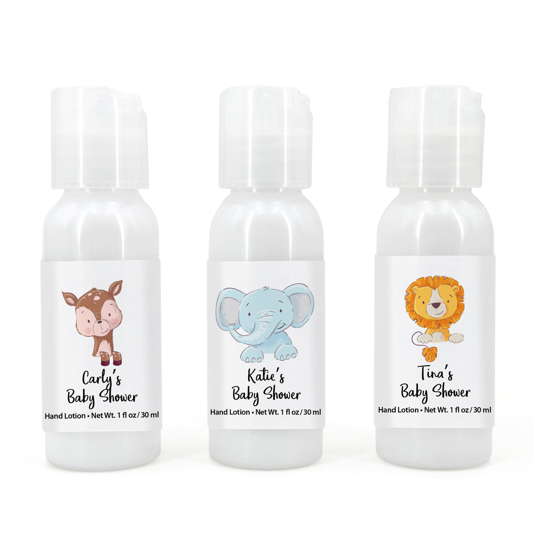 Baby Shower Favors for Guests in Bulk, Baby Shower Favors Hand Lotion, Cute Baby Animals