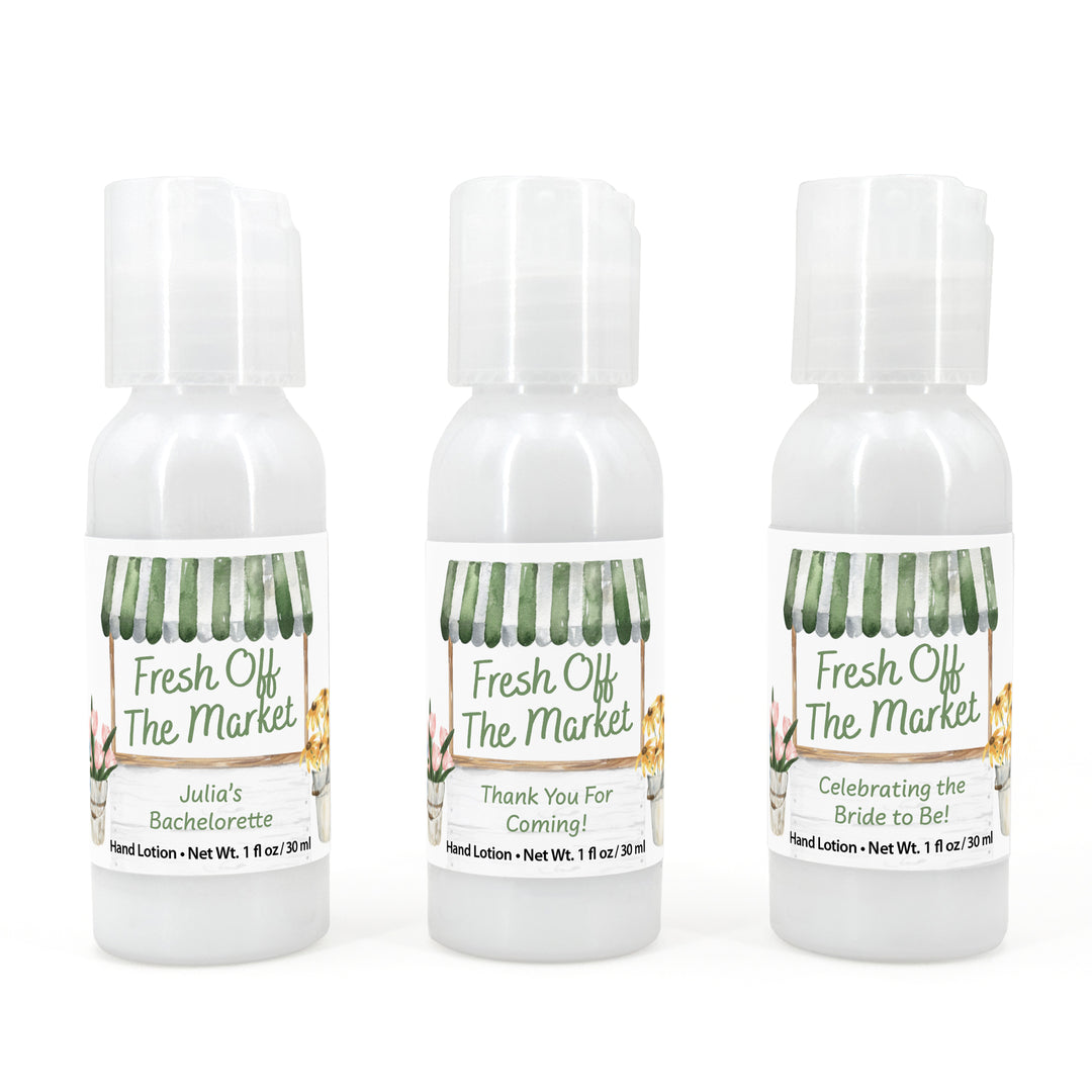 Fresh Off the Market, Bridal Shower Hand Lotion