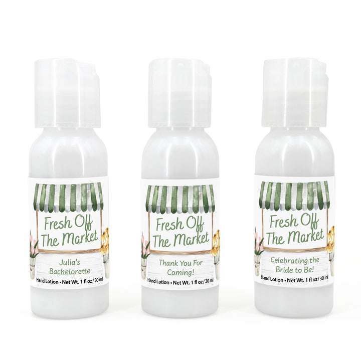 Fresh Off the Market, Bridal Shower Hand Lotion