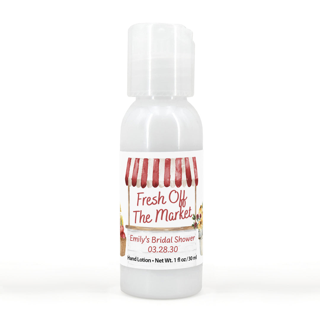 Fall Fresh Off the Market, Bridal Shower Hand Lotion