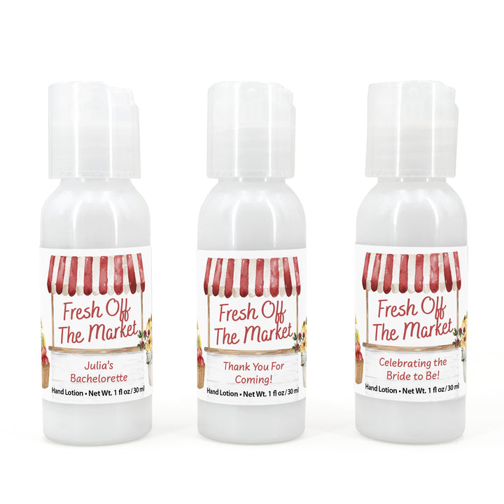 Fall Fresh Off the Market, Bridal Shower Hand Lotion