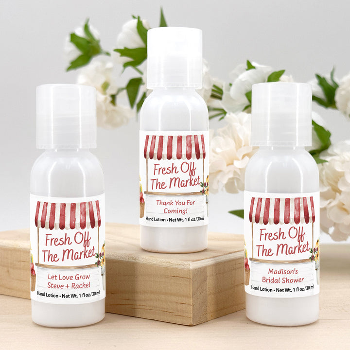 Fall Fresh Off the Market, Bridal Shower Hand Lotion
