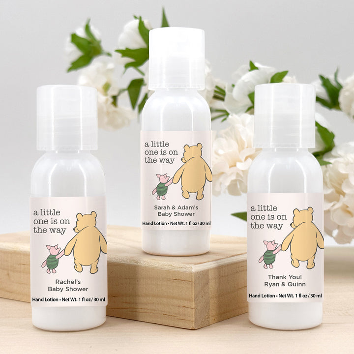 Baby Shower Favors for Guests in Bulk, Baby Shower Favors Hand Lotion, Winnie the Pooh and Piglet