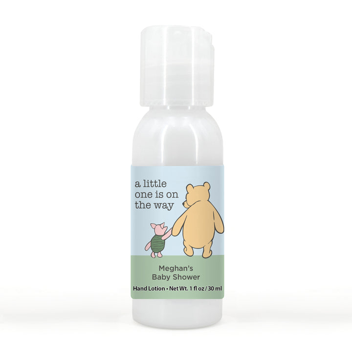 Baby Shower Favors for Guests in Bulk, Baby Shower Favors Hand Lotion, Winnie the Pooh and Piglet Blue Skies