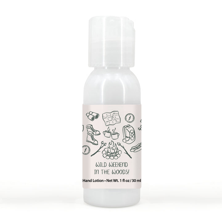 Custom Hand Lotion Wedding Favors, Girls Trip, Camping Bachelorette Hand Lotion