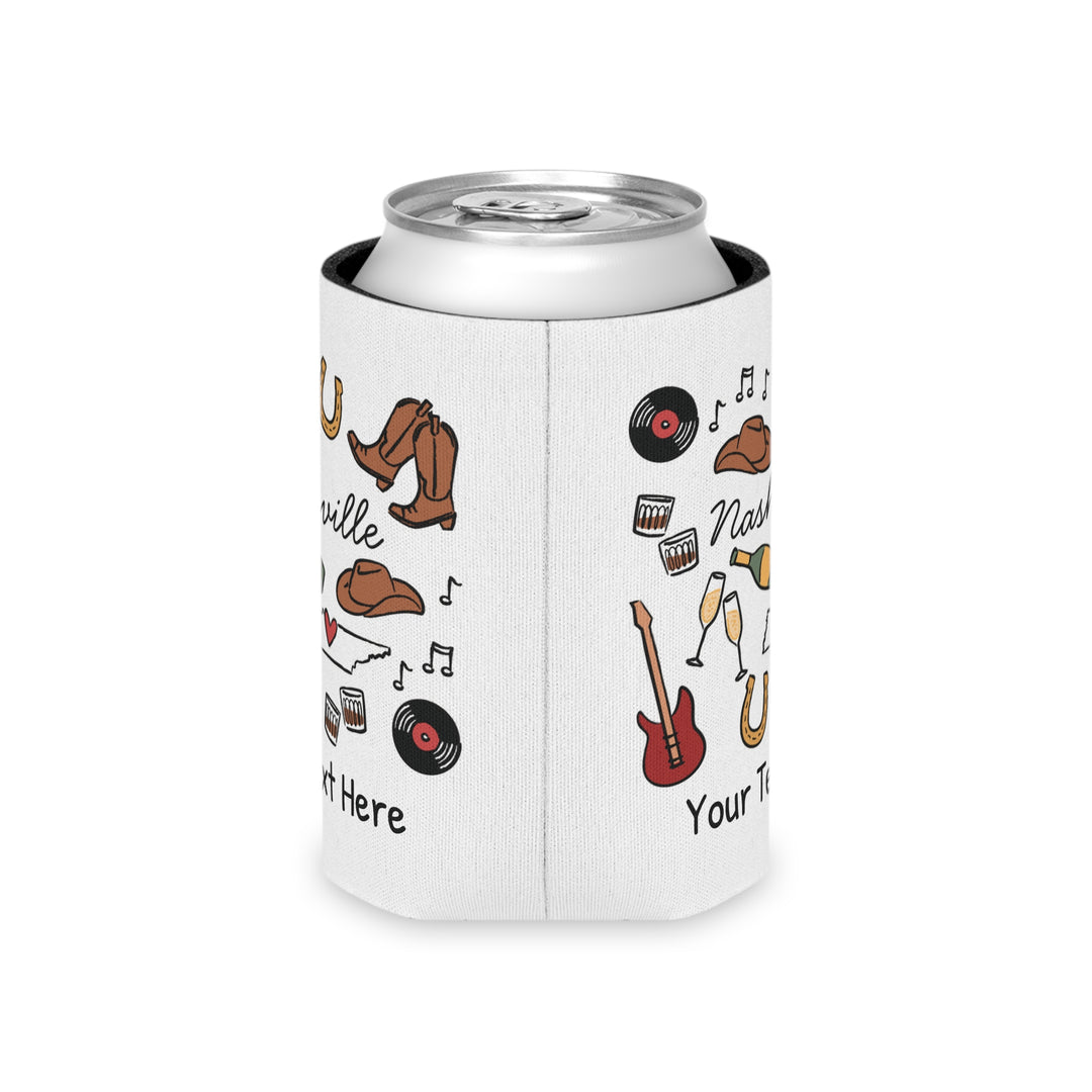 Nashville Can Cooler — Personalized Bachelorette Party Can Cooler