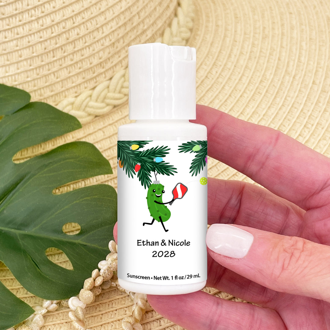 Sunscreen for Pickleball, Pickleball Stocking Stuffer, Pickleball Party Favor, Pickleball Lovers, Birthday Party Favors