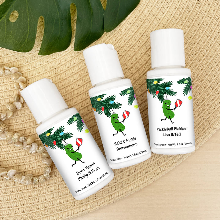 Sunscreen for Pickleball, Pickleball Stocking Stuffer, Pickleball Party Favor, Pickleball Lovers, Birthday Party Favors
