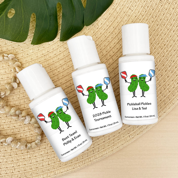 Sunscreen for Pickleball, Pickleball Gift for Woman, Pickleball Party Favor, Pickleball Lovers, Personalized Birthday Party Favors