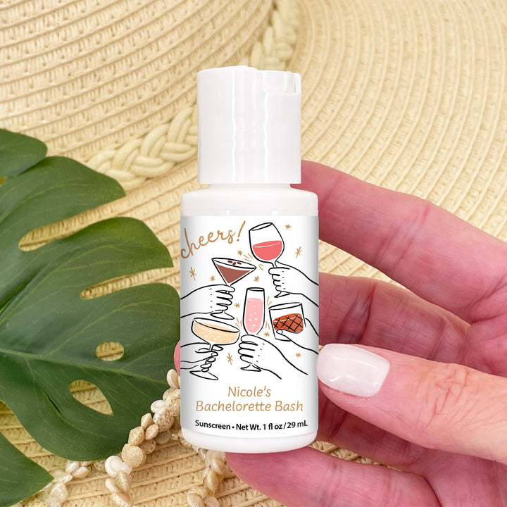 Cheers Cocktails Doodle, Sunscreen