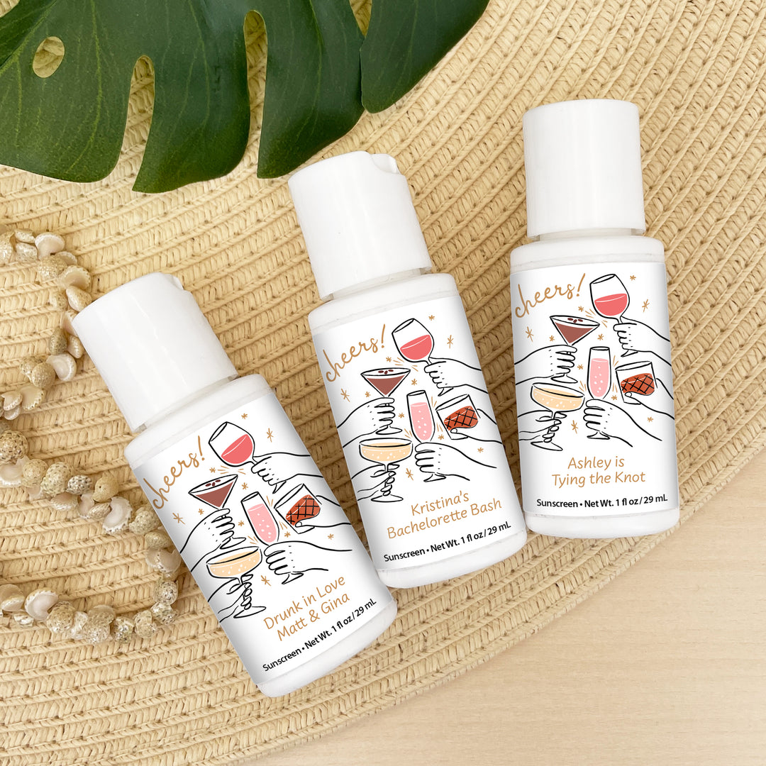 Cheers Cocktails Doodle, Sunscreen