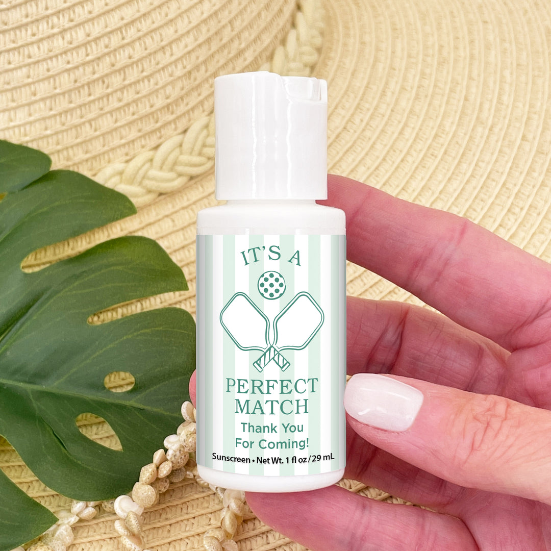 A Perfect Match, Pickleball Stripe Sunscreen