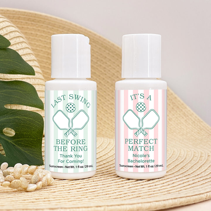 A Perfect Match, Pickleball Stripe Sunscreen