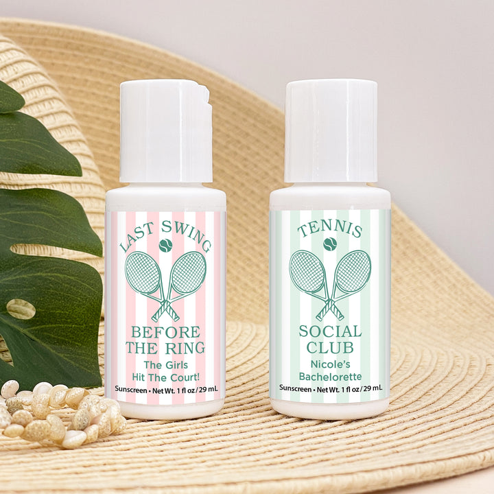 A Perfect Match, Tennis Stripe Sunscreen