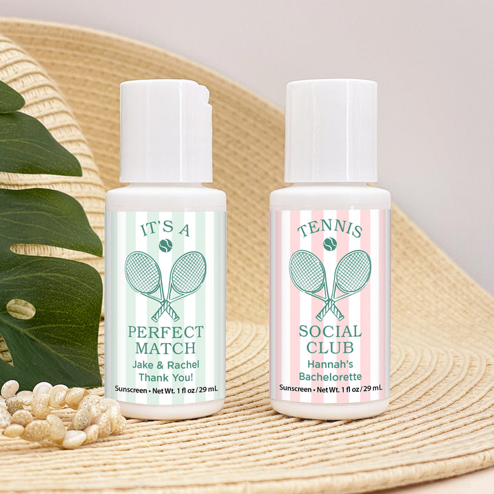 A Perfect Match, Tennis Stripe Sunscreen