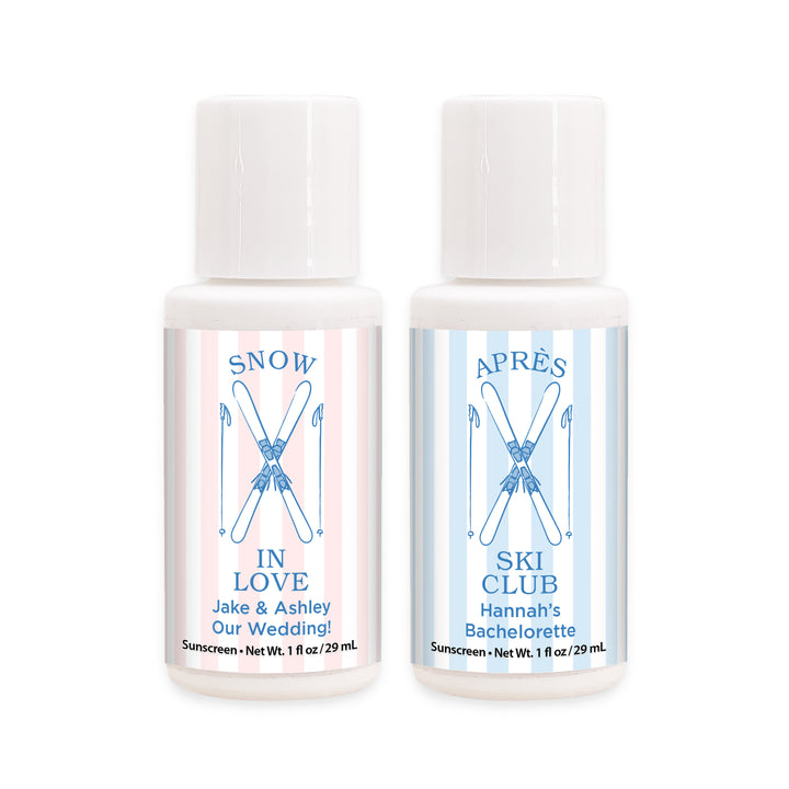 Last Toast on the Slopes, Ski Stripe Sunscreen