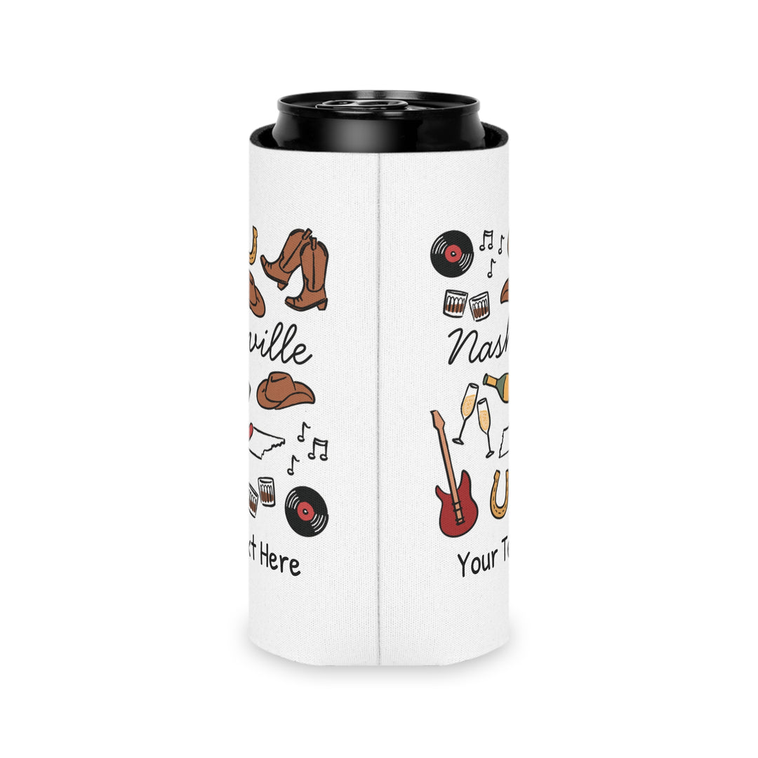 Nashville Can Cooler — Personalized Bachelorette Party Can Cooler