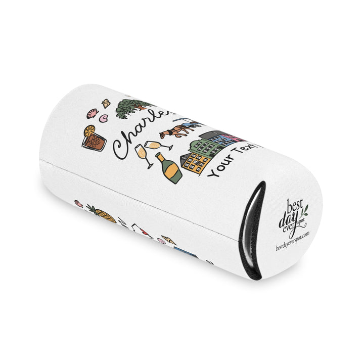 Charleston Can Cooler — Personalized Bachelorette Party Can Cooler