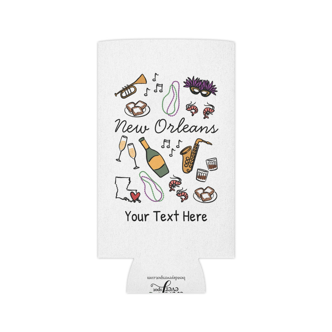 New Orleans Can Cooler — Personalized Bachelorette Party Can Cooler