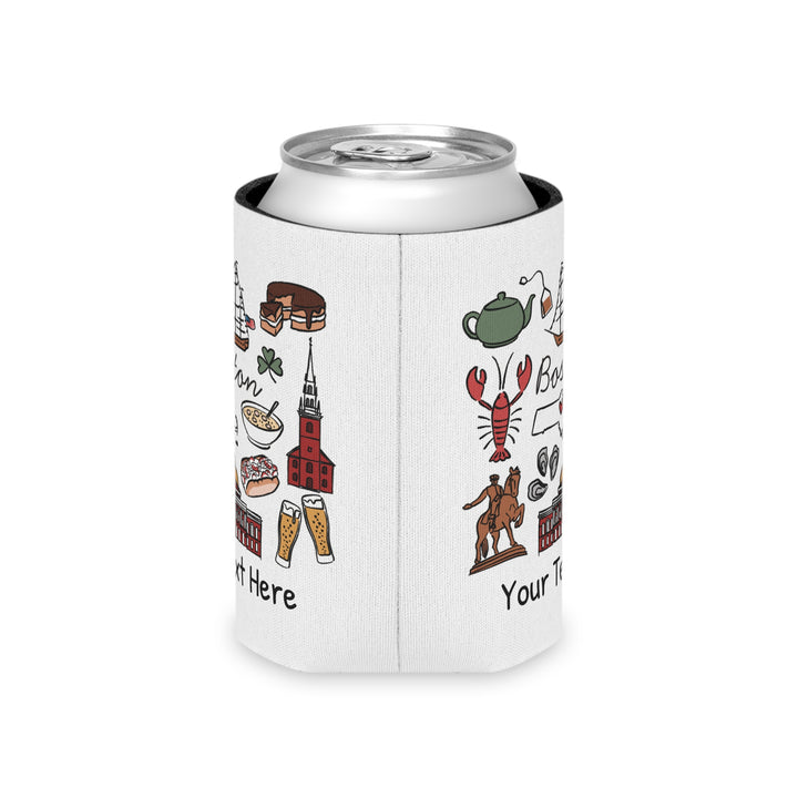 Boston Can Cooler — Personalized Bachelorette Party Can Cooler