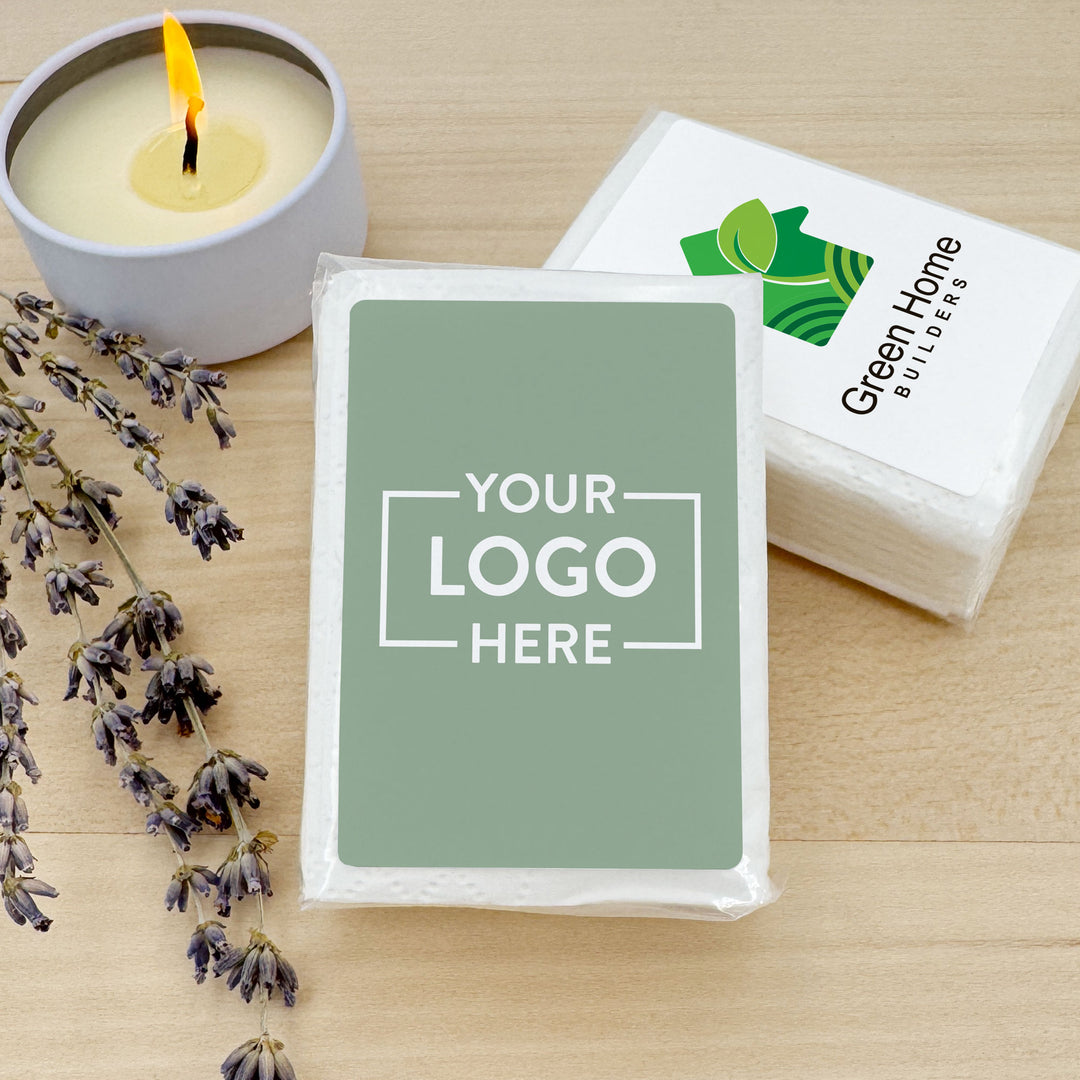 Custom Corporate Logo Tissues, Personalized Pocket Size Packs of Tissues