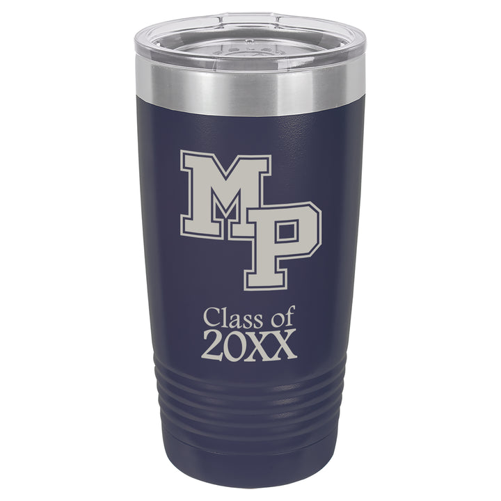 Malvern Prep Graduation Navy Blue Insulated 20 oz. Tumbler