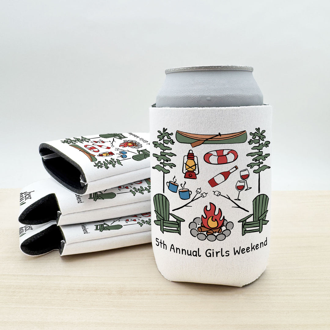 Lake Can Cooler — Personalized Bachelorette Party Can Cooler