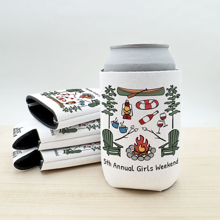 Lake Can Cooler — Personalized Bachelorette Party Can Cooler
