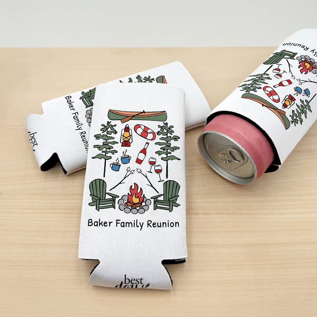 Lake Can Cooler — Personalized Bachelorette Party Can Cooler