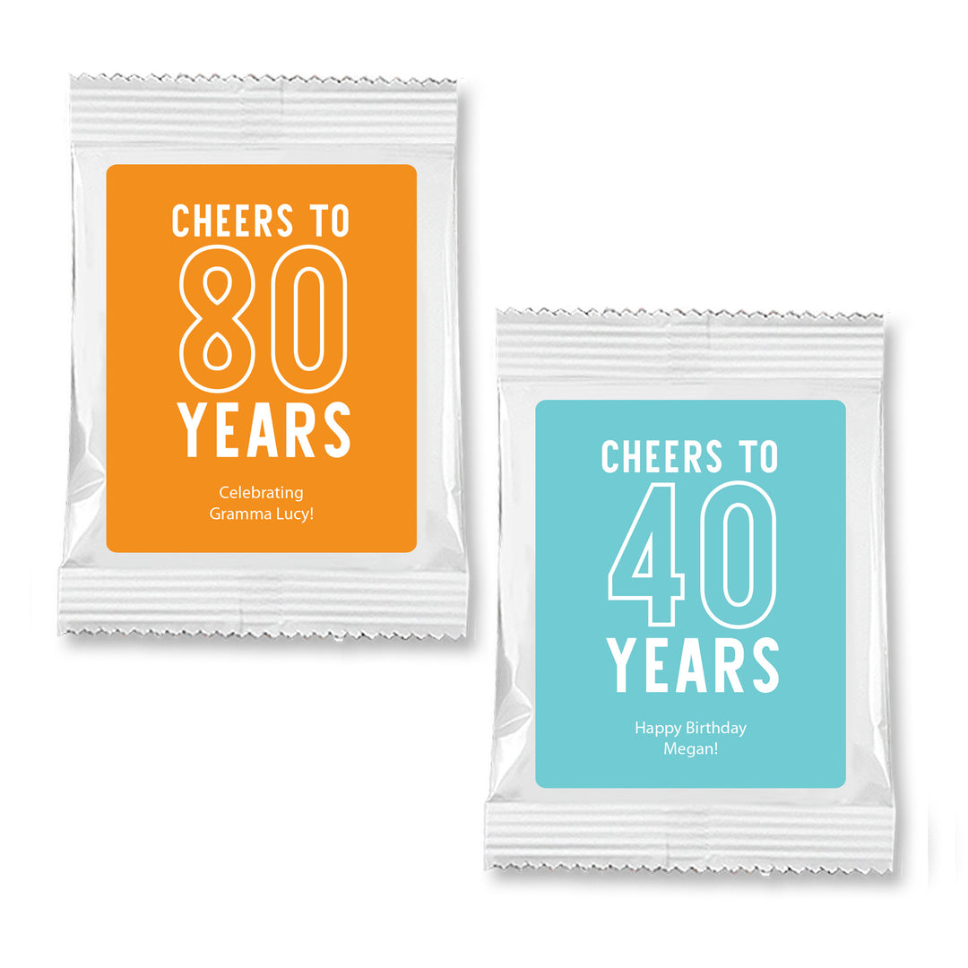 Birthday Party Favors, Margarita Party Favors for Guests, Cheers to the Years