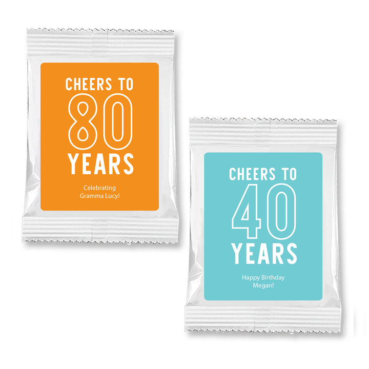 Birthday Party Favors, Margarita Party Favors for Guests, Cheers to the Years