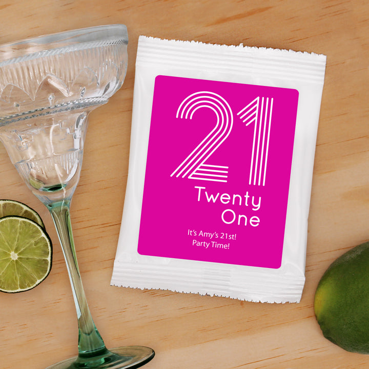 Birthday Party Favors, Margarita Party Favors for Guests, Retro Birthday Party