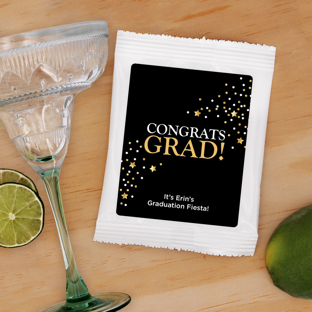 Margarita Graduation Favors, Congrats Grad Confetti Stars
