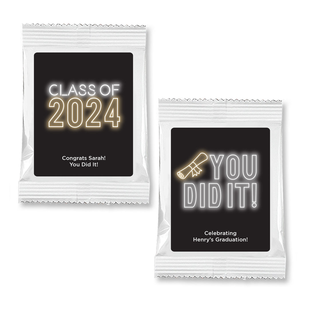 Margarita Graduation Favors, Neon Disco Grad