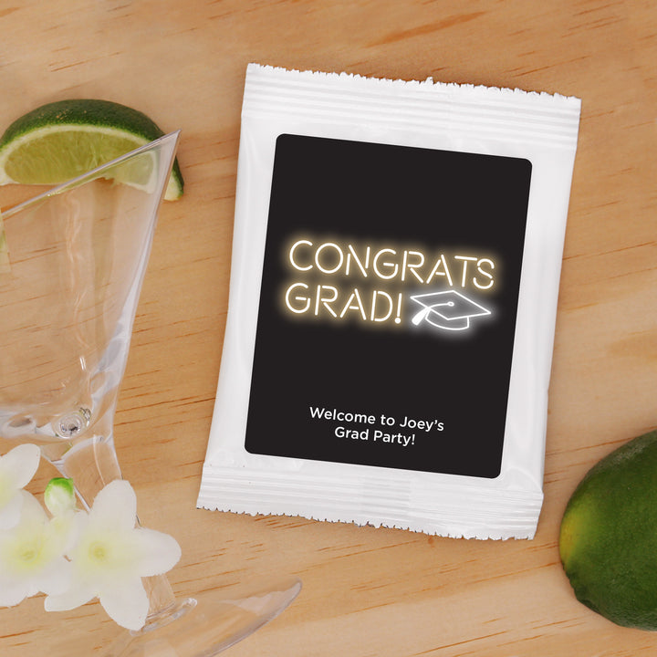 Margarita Graduation Favors, Neon Disco Grad