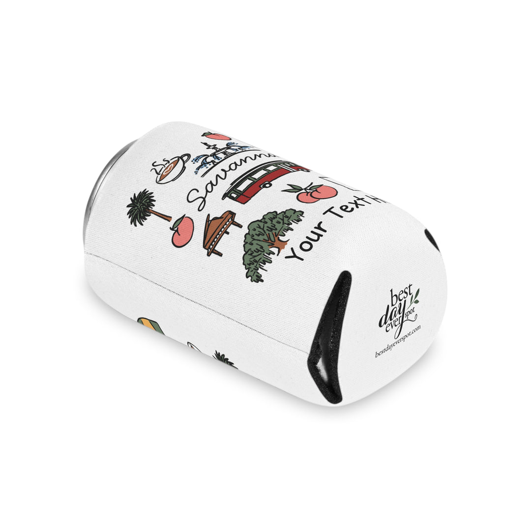 Savannah Can Cooler — Personalized Bachelorette Party Can Cooler