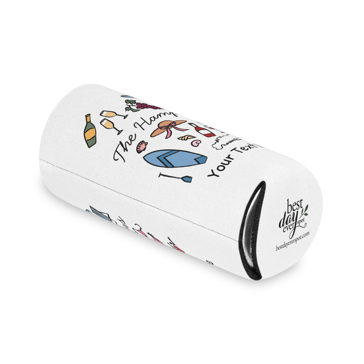 Hamptons Can Cooler — Personalized Bachelorette Party Can Cooler