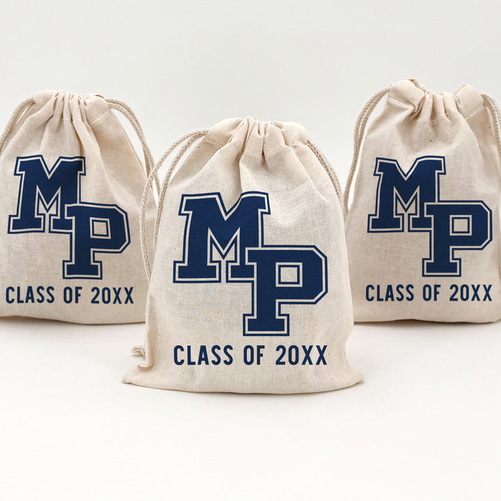 Malvern Prep Graduation, MP Class of 20XX, Drawstring Bags