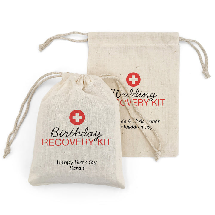 Hangover Recovery Kit, Bachelorette Recovery Bags, Custom Mini Tote Bag, Girls Trip, Birthday Recovery Kit, Wedding Party Goody Bags