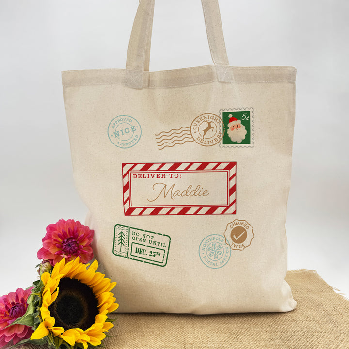 Santa Sack, Special Delivery, Tote Bag