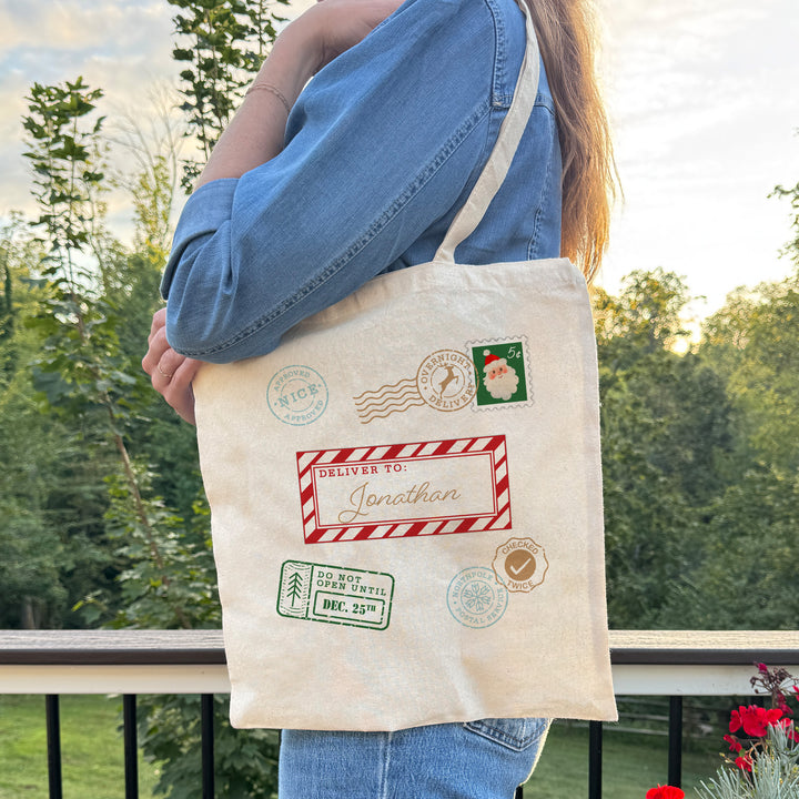 Santa Sack, Special Delivery, Tote Bag