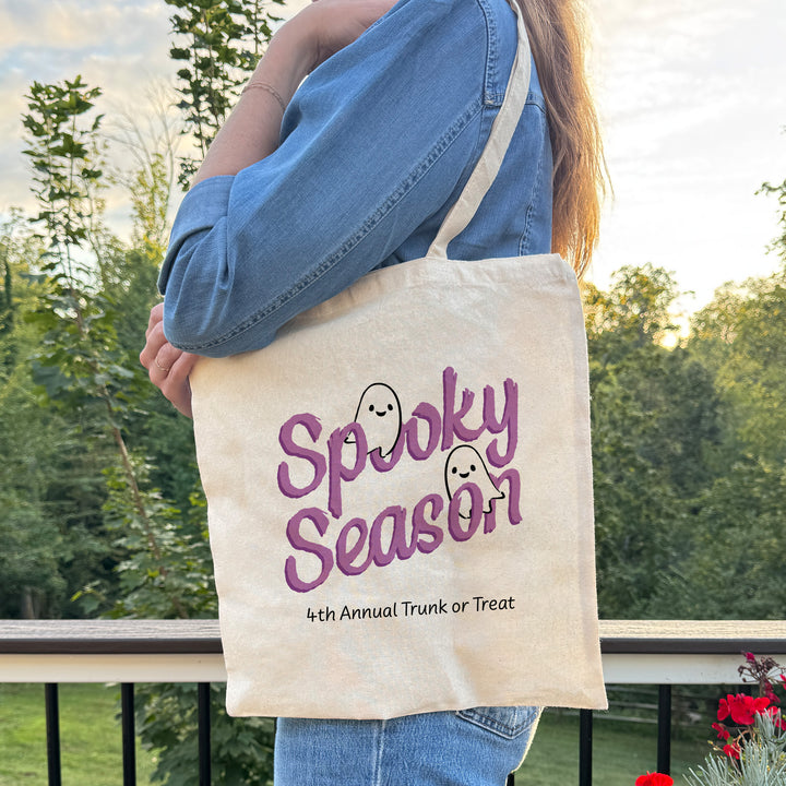 Custom Tote Bags, Custom Trick or Treat Bags, Halloween Candy Totes, Spooky Season Tote Bags