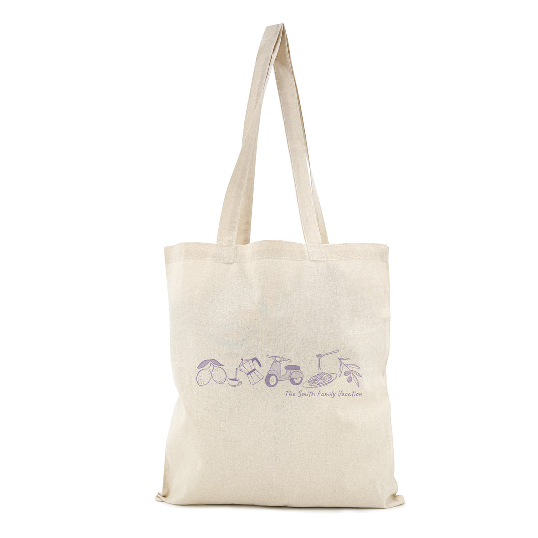 Italy Bachelorette Totes, Destination Welcome Wedding Bags, Italia Girls Trip