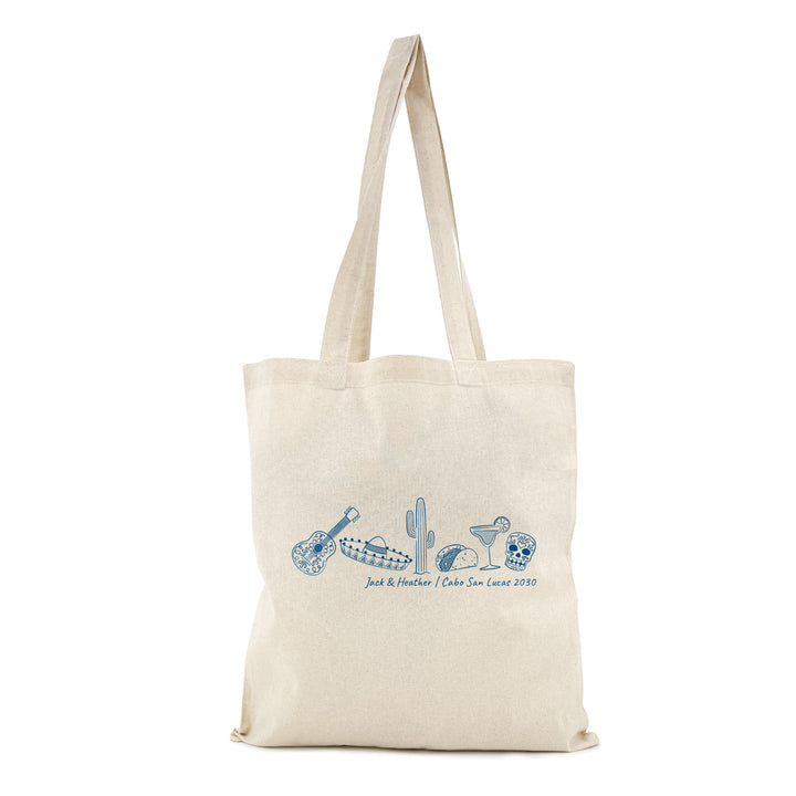 Mexico Bachelorette Totes, Destination Welcome Wedding Bags, Cancun Girls Trip