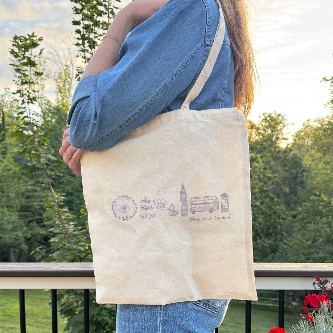 London Bachelorette Tote, Wedding Welcome Gift, Family Trip in London
