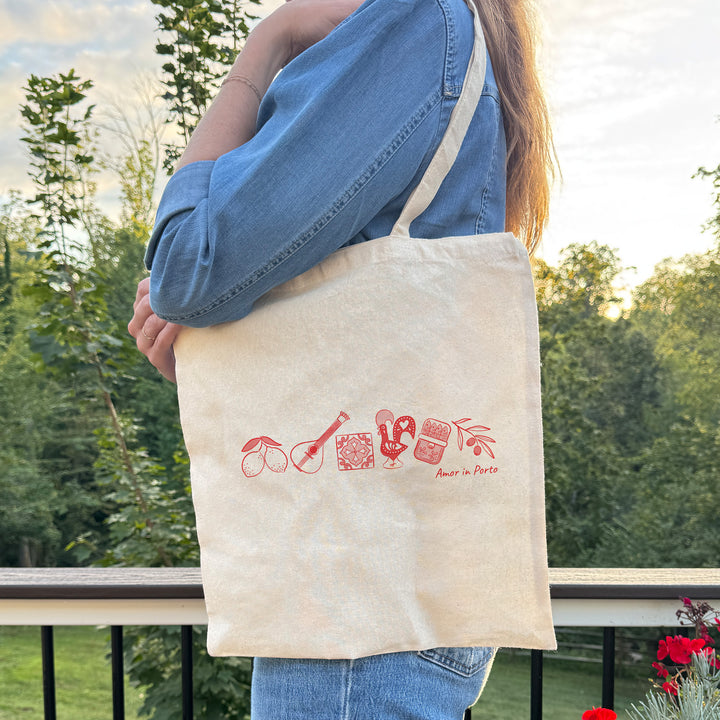 Portugal Bachelorette Tote, Wedding Welcome Gift Tote, Lisbon Family Trip